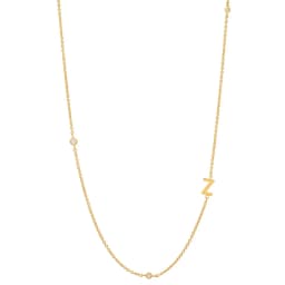 ANDYWEN 925 Sterling Silver Gold Letter Plain Pendant Choker Charm Initial A M Alphabet Necklace 26 Letter Women Fine Jewelry