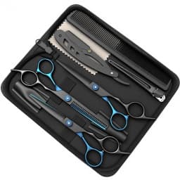 Hair Scissors Professional High Quality - Japan Steel 440C Barber Scissors, Hairdressing Scissors, Hair Cutting Shears, Sharp Bl