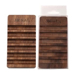 1 Pcs 6 Grids Sandalwood Nail Brush Rack Shelf Painting Pen Rest Holder Stand Wood UV Gel Brush Display Holder Wholesale
