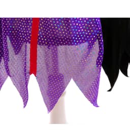 Halloween Maleficent Costume Girls Spliced Stand Collar Clothes Sleeping Beauty Princess Dress Carnival Role-playing Clothing