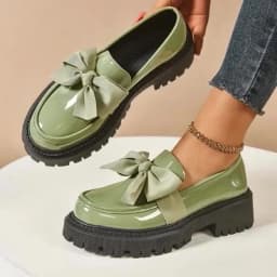 2026 Women Plus Size Loafers Women British Style Platform Shoes Office Ladies Light Casual Designer Shoes Women Zapatos De Mujer