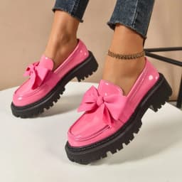 2026 Women Plus Size Loafers Women British Style Platform Shoes Office Ladies Light Casual Designer Shoes Women Zapatos De Mujer