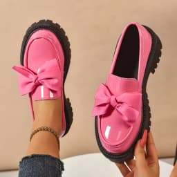 2026 Women Plus Size Loafers Women British Style Platform Shoes Office Ladies Light Casual Designer Shoes Women Zapatos De Mujer