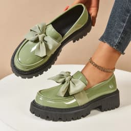 2026 Women Plus Size Loafers Women British Style Platform Shoes Office Ladies Light Casual Designer Shoes Women Zapatos De Mujer