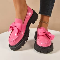 2026 Women Plus Size Loafers Women British Style Platform Shoes Office Ladies Light Casual Designer Shoes Women Zapatos De Mujer