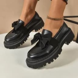2026 Women Plus Size Loafers Women British Style Platform Shoes Office Ladies Light Casual Designer Shoes Women Zapatos De Mujer