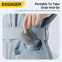 Essager 15W 3 in 1 Magnetic Wireless Charger With 96cm Retractable Type-C Cable For iPhone 16 15 14 13 Pro Max Airpods Watches