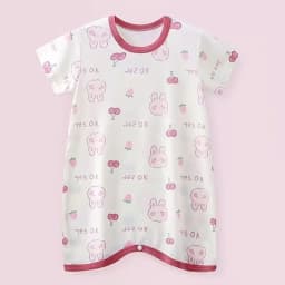Baby Summer Sleepsuit Thin Ice Silk for Cool Comfort Anti-Kick Feature to Keep Baby Safe Unisex Homewear Sleepwear Robes