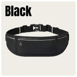 Men's and Women's Travel Outdoor Running Fitness Sports Waterproof Breathable Adjustable Elastic Webbing Lightweight Waist Bag