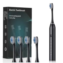 New 2026 Sonic Electric Toothbrush Adult Timer Brush 5 Mode USB Charger Rechargeable Tooth Brushes Replacement Heads Set