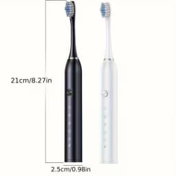 New 2026 Sonic Electric Toothbrush Adult Timer Brush 5 Mode USB Charger Rechargeable Tooth Brushes Replacement Heads Set