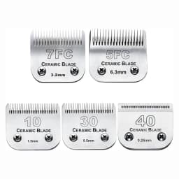 Dog Replacement Ceramic Blade For Andis /Oster A5 A6, Golden A5, Turbo A5, Power Max, PowerPro Ultra/Wahl KM Series Clippers