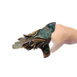 Love Flying Bird Retro Literary Style Ring Men and Women's Magic Premium Cartoon Ring Festival Gift Jewelry