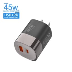 Lenovo Multi-Port 45W A+C Charger QC3.0 Fast Charging Adapter PD20Q 5V/2A Portable Power Adapter EU/US/UK Plug For iPhone iPad