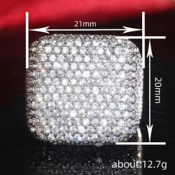 Huitan Square Shaped Women Rings With Shining Cubic Zirconia For Wedding Engagement Party Noble Luxury Accessories Jewelry Gift