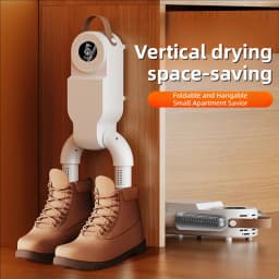 TINSOL New Foldable Touch Screen Shoe Dryer Fast Heating Sterilization Heater Socks Dryer Shoe Hot Air Deodorizing Dehumidifier