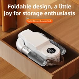 TINSOL New Foldable Touch Screen Shoe Dryer Fast Heating Sterilization Heater Socks Dryer Shoe Hot Air Deodorizing Dehumidifier