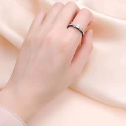 New Hot 6mm Black and White Ceramics Ring For Women Fashion Micro Inlaid Zircon Wedding Couple Rings Aesthetic Jewelry Gift