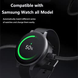 Bonola 2 in 1 For Galaxy Watch Ultra/8 Charger 60w Fast Charging for Samsung S26 Ultra/S25/S24/S23 Magnetic Watch Charger Cable