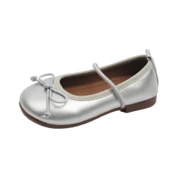 2026 Spring Autumn Birthday Children Leather Shoes For Girls Fashion Korean Soft Sole Anti-slippery Sweet Bowtie Princess Shoes