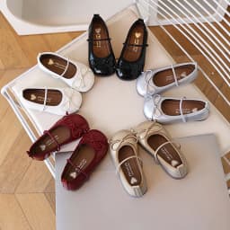 2026 Spring Autumn Birthday Children Leather Shoes For Girls Fashion Korean Soft Sole Anti-slippery Sweet Bowtie Princess Shoes