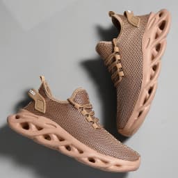 Men Casual Sport Shoes Breathable Lightweight Sneakers Outdoor Mesh Black Running Shoes Athletic Jogging Tenis Walking Shoes