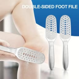 Professional Foot Removal Foot Flakes Stainless Steel Silvery Crusty Cuticle Cleaner Pedicure Remover Washable Foot Care Tools