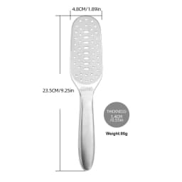 Professional Foot Removal Foot Flakes Stainless Steel Silvery Crusty Cuticle Cleaner Pedicure Remover Washable Foot Care Tools