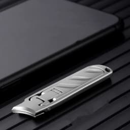 Stainless Steel Ultra Thin Nail Clippers Portable Nail Cutters With Superior Texture keychain Manicure Tool