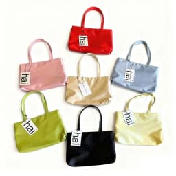 Women's Silk Satin Small Square Tote Bag - Solid Color Double Strap Versatile Underarm Fashion Handbag