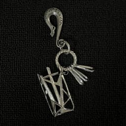 Transformable Cyberpunk-Style Metal Lighter Case & Keychain, Waist Fashion Accessory with High-Street Premium Texture