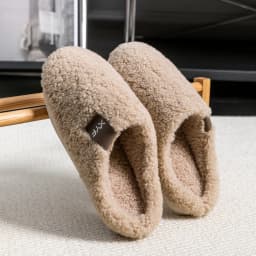Men's Autumn Winter Slippers Indoor House Shoes, Non-Slip Warm Soft Plush Slip-Ons, Couple's Cozy Breathable Quiet Home Slippers