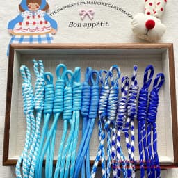 DIY Bag Pendant Nylon Handmade Braided Rope Keychain Colorful Keyring For Women Bag Charm Handbag Hanging Dec Key Holder