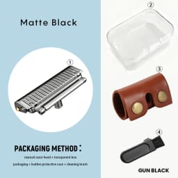 Whityle 22T-H Glide PRO 5.0 Universal Safety Razor Head Super Roller Shaver Double Half Blade Shaving Shave Head M5 Thread