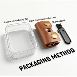 Whityle 22T-H Glide PRO 5.0 Universal Safety Razor Head Super Roller Shaver Double Half Blade Shaving Shave Head M5 Thread