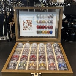 High-End Nail Art Set, 24 Colors Moonlight Mirror Powder Kit, Ultra-Fine Glitter, Japanese Style, Perfect for All Occasions