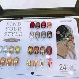 High-End Nail Art Set, 24 Colors Moonlight Mirror Powder Kit, Ultra-Fine Glitter, Japanese Style, Perfect for All Occasions