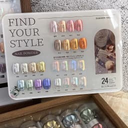 High-End Nail Art Set, 24 Colors Moonlight Mirror Powder Kit, Ultra-Fine Glitter, Japanese Style, Perfect for All Occasions