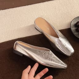 French Sandals Women's Outer Wear 2025 New Spring One-pedal Small Large Size Versatile Bag Head Half Slippers