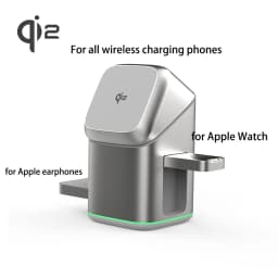 Wholesale Charging Mobile Phone Stand Magnetic Fast Charger Station 3 in 1 Charger Holder for iphone 17 16 15 14 Pro Max Samsung
