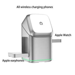 Wholesale Charging Mobile Phone Stand Magnetic Fast Charger Station 3 in 1 Charger Holder for iphone 17 16 15 14 Pro Max Samsung