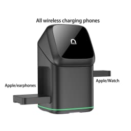 Wholesale Charging Mobile Phone Stand Magnetic Fast Charger Station 3 in 1 Charger Holder for iphone 17 16 15 14 Pro Max Samsung