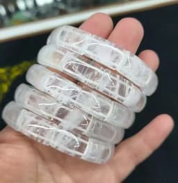 2025 New Natural Red Jasper Obsidian Tigereye Citrine About11*16mm Energy Gemstone Jewelry Bracelet For Women Man Gift Wholesale