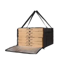 Reusable Food Develivey Bag Lightweight Fresh Keeping Pizza Carrier Bag Hot Cold Fully Insulated Food Storage Case