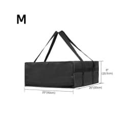 Reusable Food Develivey Bag Lightweight Fresh Keeping Pizza Carrier Bag Hot Cold Fully Insulated Food Storage Case