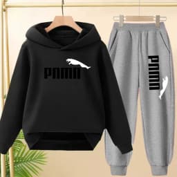 Children 3-12Yrs Pullover Casual Coat Top Jogging Set Charming Tracksuits Letter Hoodie Sweatshirt+Pants Boys Girls Kids clothes