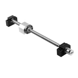 BallScrew SFU1605 Set: RM1605 Rolled Ball Screw C7 with End Machined + 1605 Ball Nut + Nut Housing + BK/BF12 + Coupler For CNC