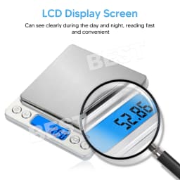 0.01G-500G Mini Electronic Digital Pocket Gold Jewellery Weighing Kitchen Scales