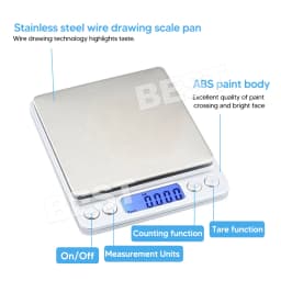 0.01G-500G Mini Electronic Digital Pocket Gold Jewellery Weighing Kitchen Scales