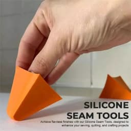 2PCS Silicone Seam Tools，Portable Adhesive Residue Scraper Seam Repair Tool Kit